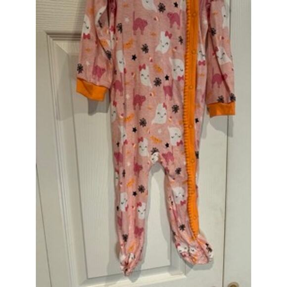 NWT Modern Kids Halloween Pajamas And Headband Size 24 Months - Picture 4 of 7